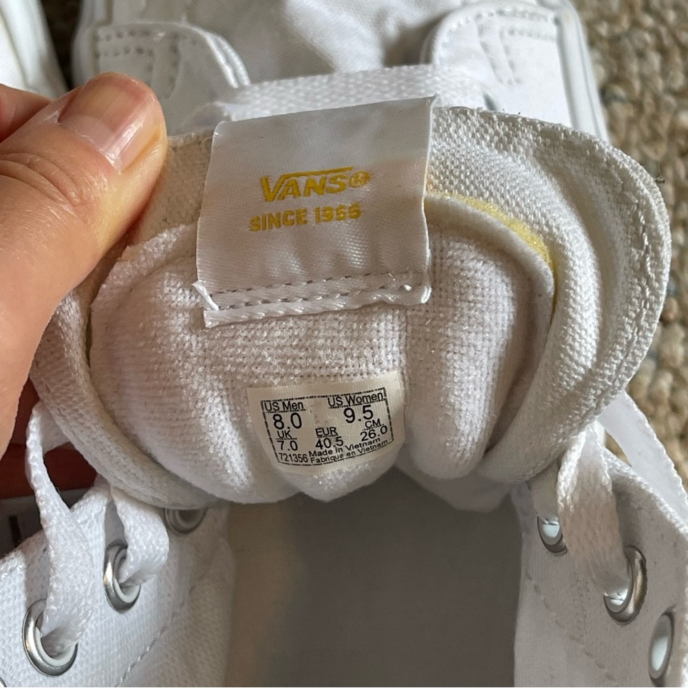 Vans SK8-Hi Tapered Stackform OSF Platform Sneakers Yellow Daisy W 9.5/ M 8 - Picture 4 of 16